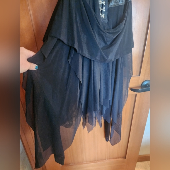 Shrine Of Hollywood Goth Gothic Cyber Dress S - Picture 2 of 7